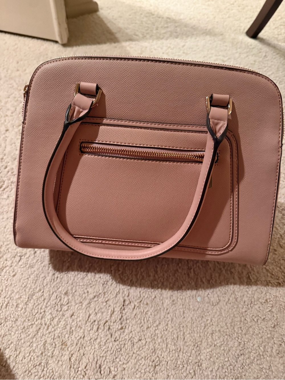 Women's Pink Dome Satchel Handbag
